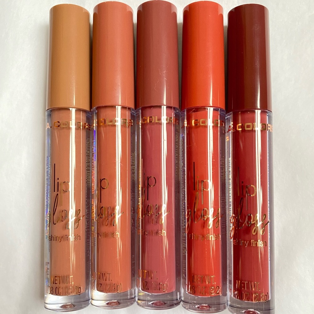 5 L.A. Colors Lip Glosses